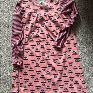 Hanna Andersson Girls Long Sleeve Dress Size 140 (10)